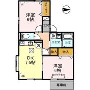 ソレアードⅢの間取り画像
