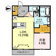 espoir2の間取り画像