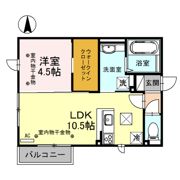 La･TourⅡ（ﾗ･ﾄｩｰﾙⅡ）の間取り画像