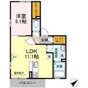 ボヌール和Ⅱの間取り画像