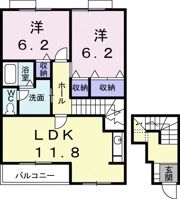 フィーレBの間取り画像