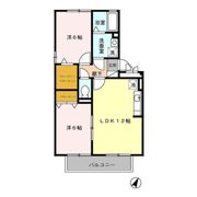 グリーンヒル ミチホ B棟の間取り画像
