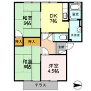 ファミールコーポ高屋4の間取り画像