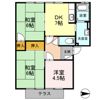 ファミールコーポ高屋4の間取り画像