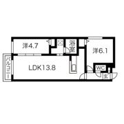 グランオルセーS8の間取り画像