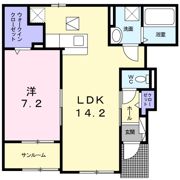 プティ フォレスタ柏原の間取り画像