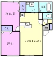 プレミール D館の間取り画像