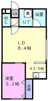 BRONZ II(ブロンズ2)の間取り画像