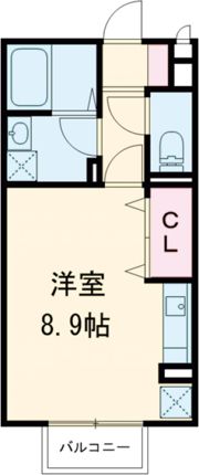 エクレールソシアⅡの間取り画像