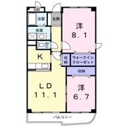 グランデ－ジ池田の間取り画像