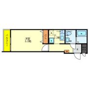 ウインズコート天神の間取り画像