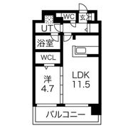 アグレアーブルの間取り画像