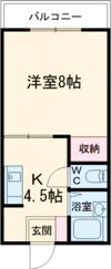 榎本ハイツD棟の間取り画像