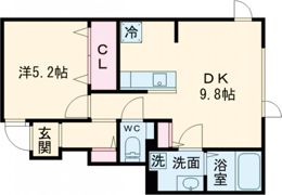 NC TERRACE Ⅰの間取り画像