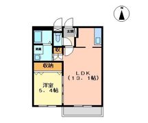 キャッスル神山の間取り画像