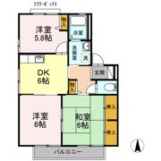 メゾンドヴェール和幸 A棟の間取り画像