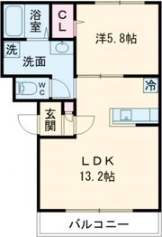 メゾンカメリアの間取り画像