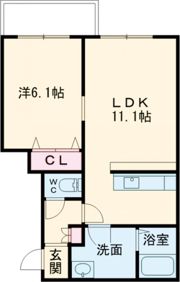 プルミエール深堀の間取り画像
