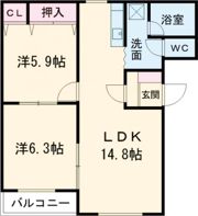 ピュアライフ杉並の間取り画像