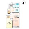 風音ハイツの間取り画像