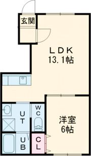 シエルBの間取り画像