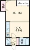 メゾンパティオ松風町の間取り画像