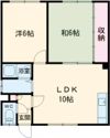 コーポ衣笠No．2の間取り画像