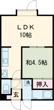 コーポKenの間取り画像