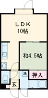 コーポKenの間取り画像
