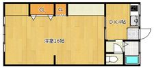 すみれハイツの間取り画像