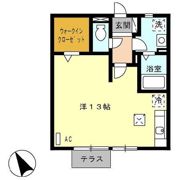 リースランド兵庫 Bの間取り画像