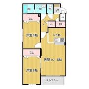 Clair美原の間取り画像