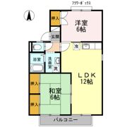 セジュール鷲塚 B棟の間取り画像