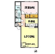 グレイス美原の間取り画像