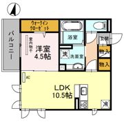 MERSENNEの間取り画像