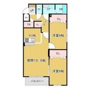 Clair美原の間取り画像