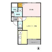 ボージェストの間取り画像