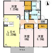リビングタウン江戸屋敷 C棟の間取り画像