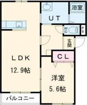 ポポラートⅢの間取り画像