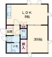 ローズヒルⅢの間取り画像
