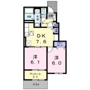 ガーデニアの間取り画像