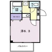 ディアコートの間取り画像