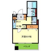 レジデンス富久寿の間取り画像