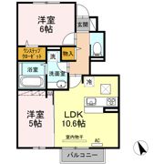 ブルースターの間取り画像