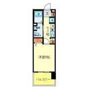 ロイヤル神戸三宮707号室の間取り画像