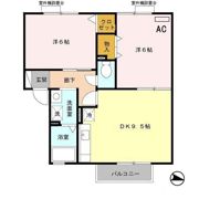 コンフォール立町 A棟の間取り画像