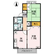 ヴェルジェの間取り画像