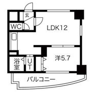 SEIRA東札幌の間取り画像