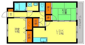 フォルトアークIの間取り画像