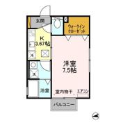 クレベールの間取り画像